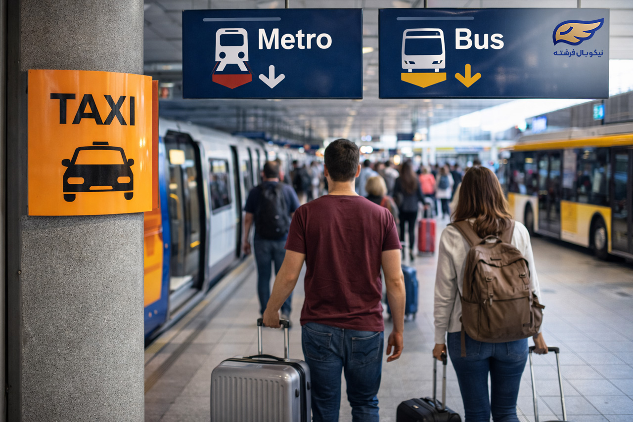 جایگزین تاکسی فرودگاه، مترو و اتوبوس در تور اروپا و تور دبی و تور استانبول
