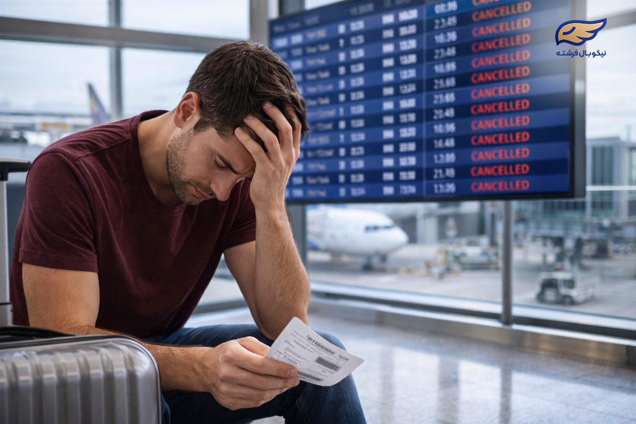 تأخیر و از دست دادن پرواز در ترانزیت
